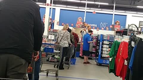 Crazy Walmart Check out!