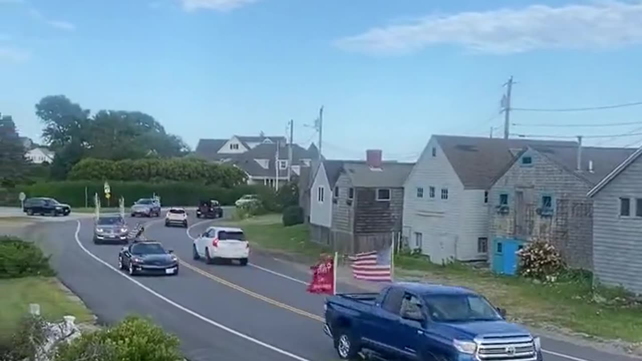 Trump Car Parade