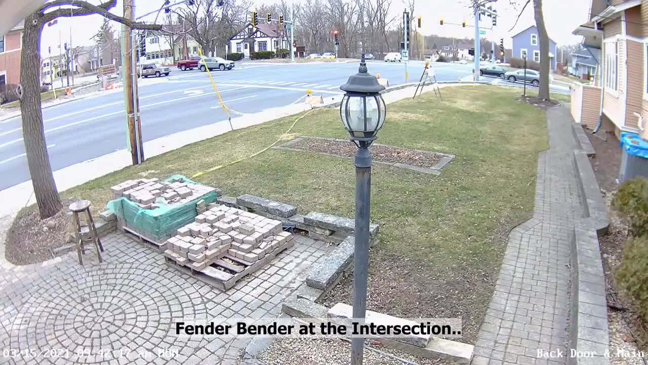 Fender Bender at the intersection