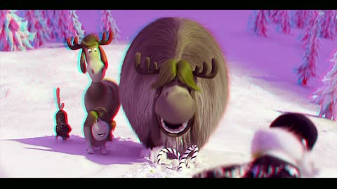 3D Anaglyph The.Grinch 4K SUPER SCALE 80% MORE BACKGROUND DEPTH P22