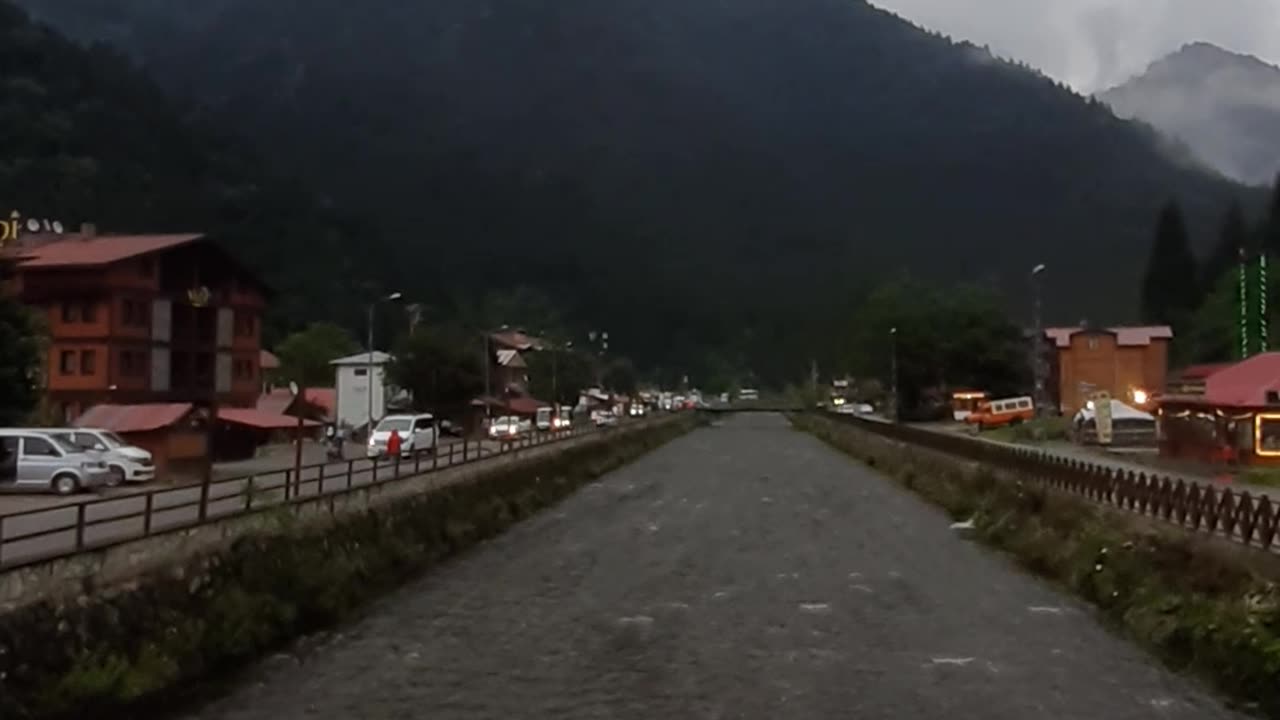 View from Trabzon / Uzungöl bridge