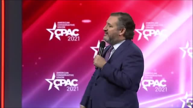 Sen Ted Cruz - CPAC Feb 26, 2021 85%