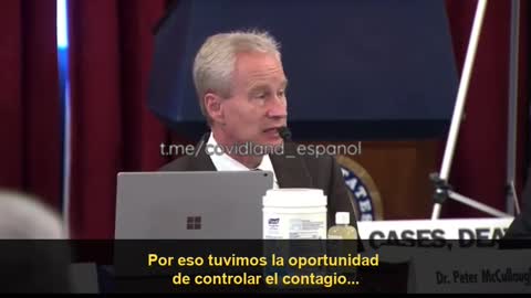 Dr. Peter McCullough... El desinfectante de manos