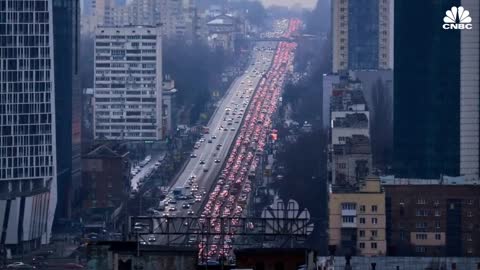 Russian forces strike television tower in Kyiv