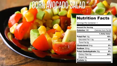 avocado and sweetcorn salad