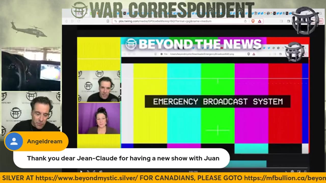 🚁 WAR CORRESPONDENT SPECIAL REPORT with JUAN O SAVIN & JEAN-CLAUDE