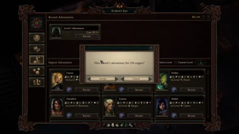 Deadfire: Adventurer Recruitment Beeline