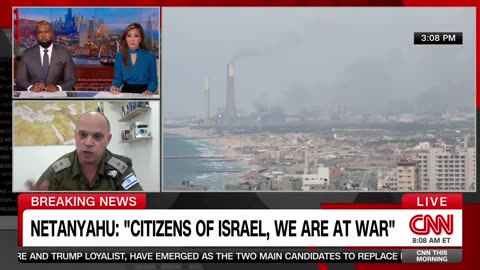 'They want the annihilation of Israel'- IDF Spokesperson speaks to CNN