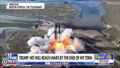 Trump attends SpaceX launch with Elon Musk, vows to lead in space exploratio