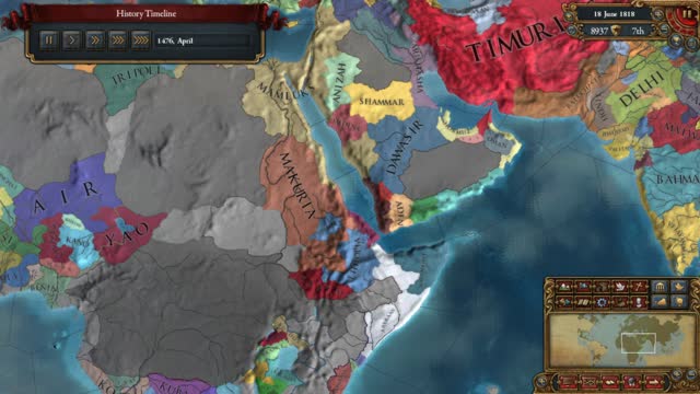 EU4 Timelapse - Makuria - Kushite Restoration