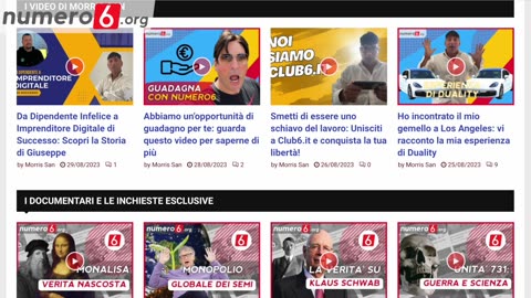 video promozionale abbonamento a vita