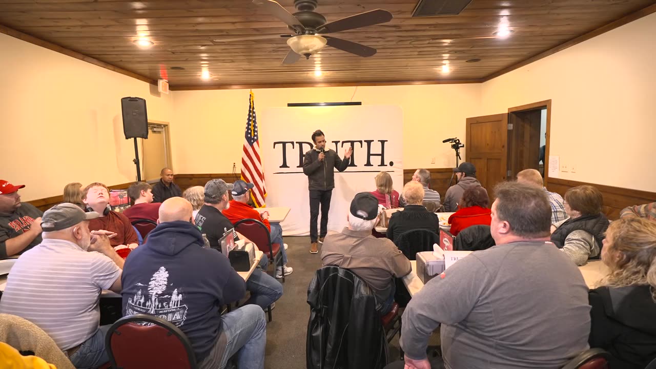 Live on Rumble | Vivek 2024 Town Hall in Humboldt County, IA