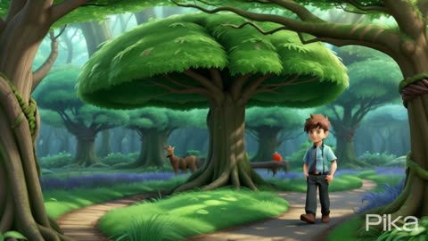 Oliver and the Forbidden Forest kids story
