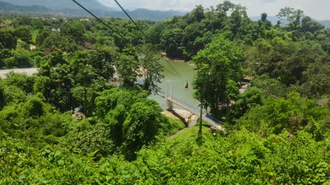 ziplining Cambodia