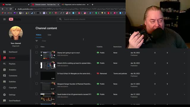 YouTube gave me a community strike. For medical misinformation.