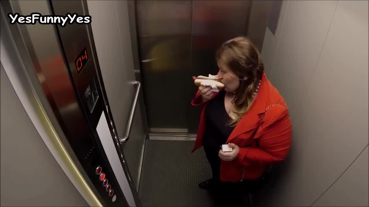 Falling Elevator Prank