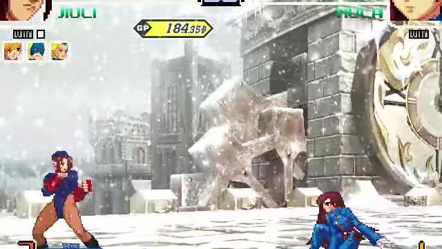 Cammy, Juli, Juni, and Decapre (Me) vs Kula