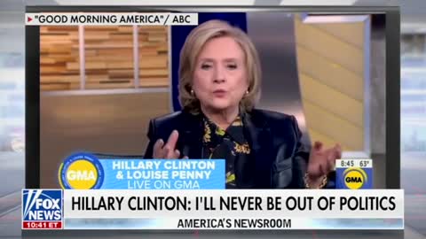 Hillary will never go away