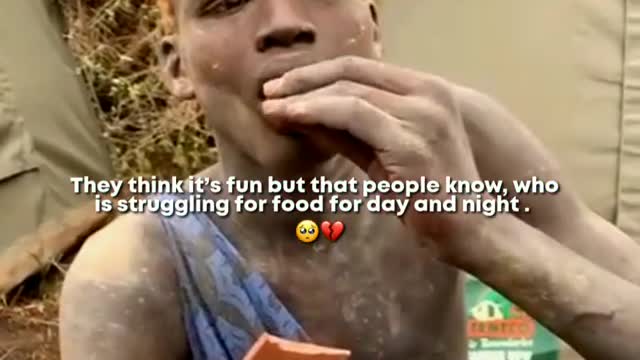 Let's not waste food for them in behalf of our fun