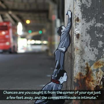 Street Artist Places Little Wooden Figures All Over New Jersey