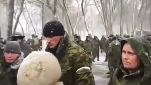 The civilian was massively used as a shield to ukraine