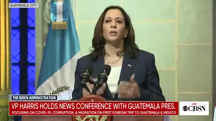 Kamala Tells Migrants Not to Come to U.S. In Move She Once Called Racist