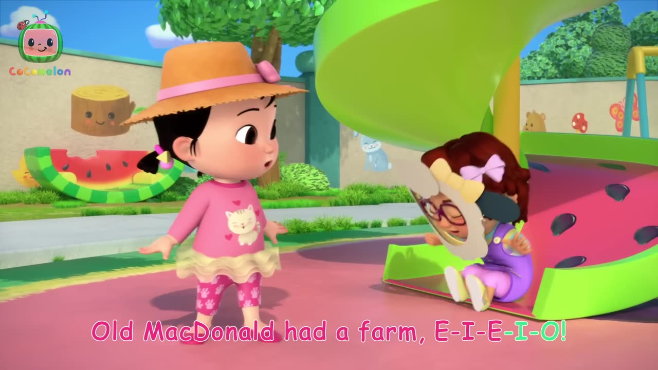 Cece's Old MacDonald Song | CoComelon Nursery Rhymes & Kids Songs