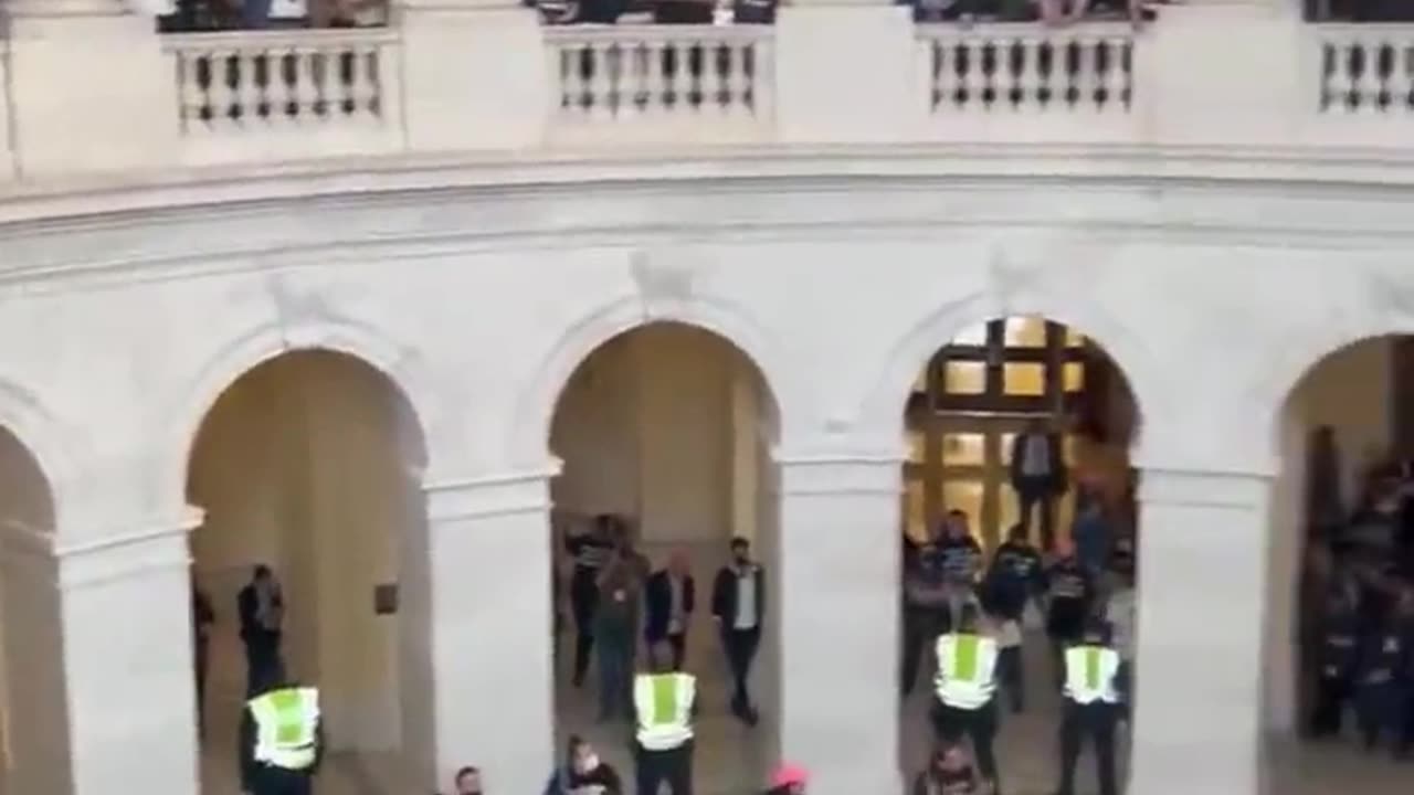 The United States Capitol has been taken over inside and outside by pro-Palestine protesters