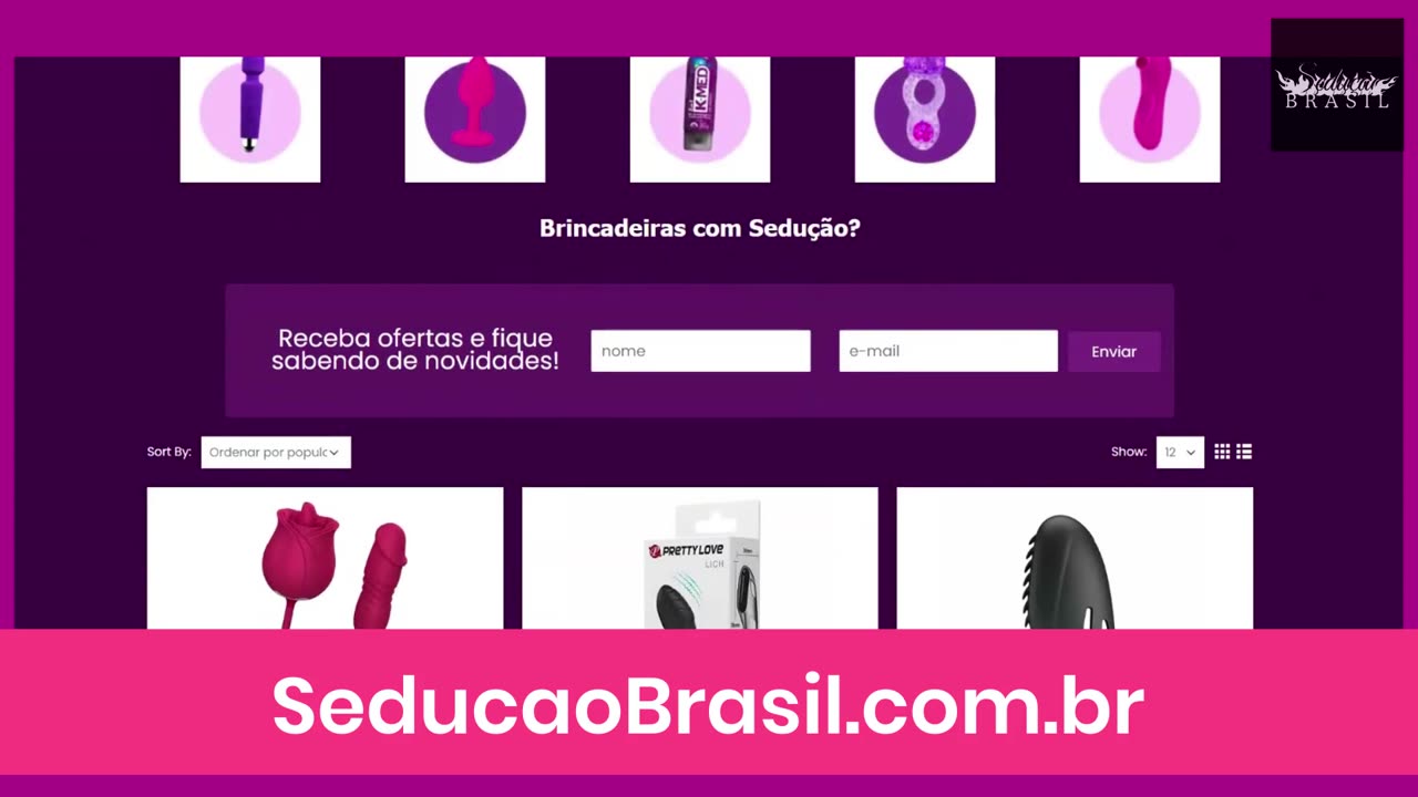 Explorando Prazeres com Vibradores na Sedução Brasil Sex Shop