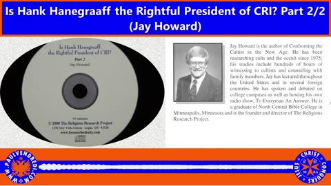 Is Hank Hanegraaff the Rightful President of CRI (Part 2)