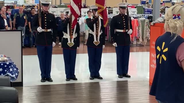 Touching Performance on Memorial Day