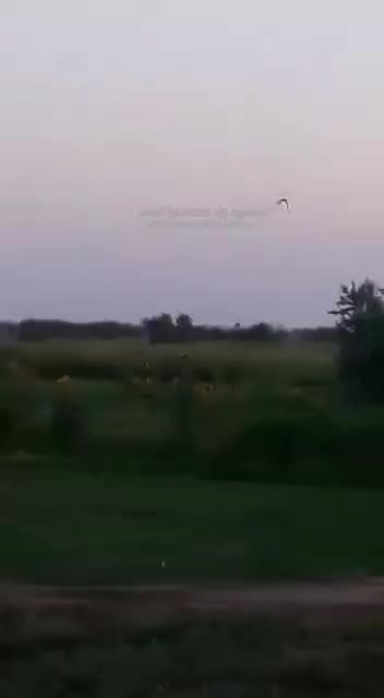 These are the rockets launching towards the US base Al Omar in Syria