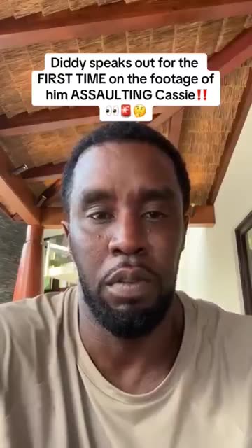 PDIDDY FINALLY SPEAKS ON THE CASSIE ASSAULT IN THE HOTEL 🔥