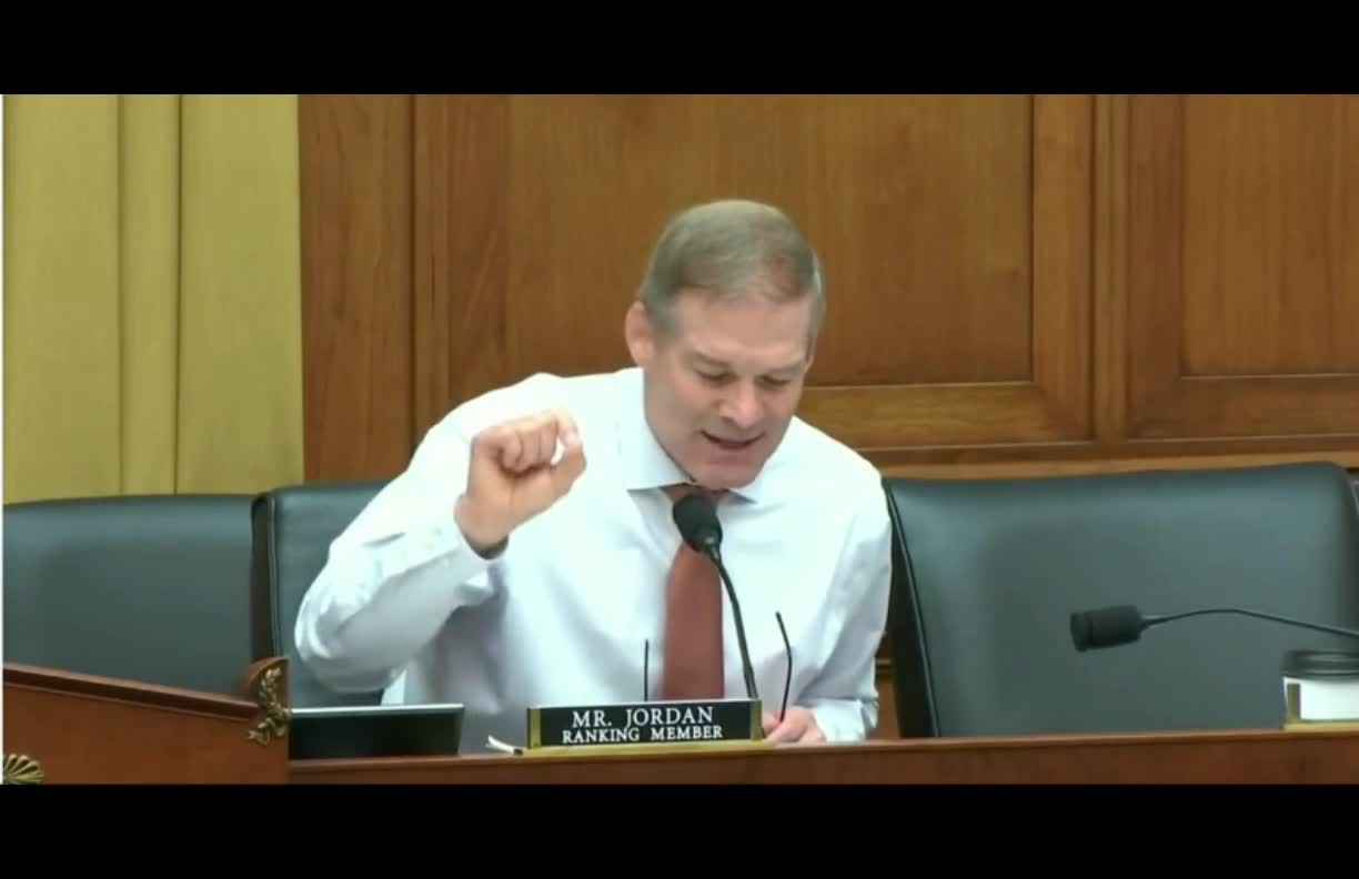 Jim Jordan BLASTS Democrats Attacking The Second Amendment!