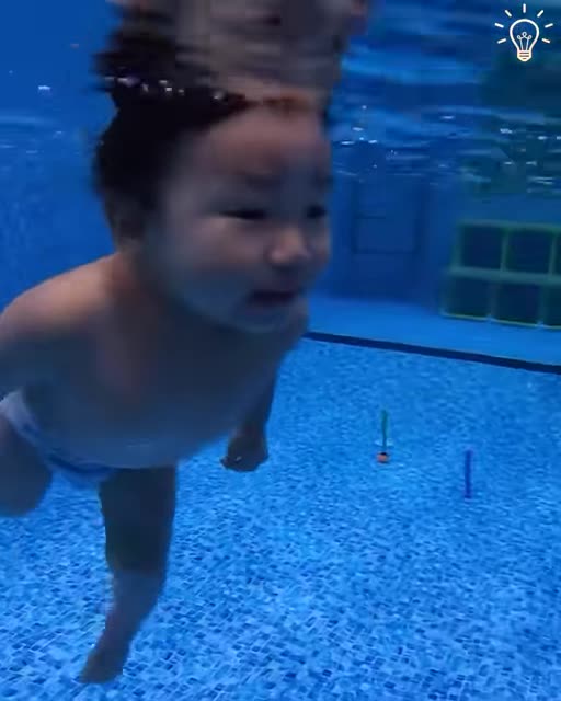 The future swimming champions 👶💙