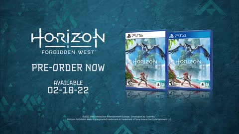 Horizon Forbidden West - Official Challenges of the Forbidden West Trailer