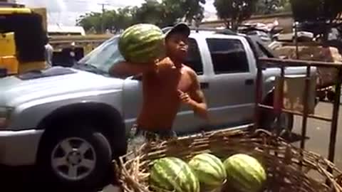 WORLDS BEST WATERMELON MAN!