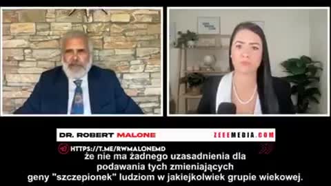 77. Dr. Robert Malone na temat kontroli (dez)informacji politycznej plandemii