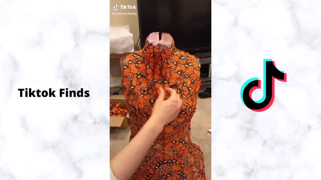 making prom dresses tik toks// diy tik tok dress transformation
