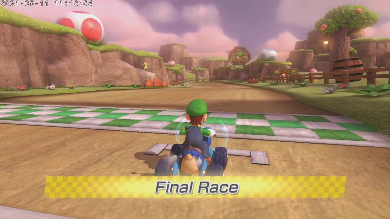 Mario Kart 8 Deluxe Switch Luigi Part 40 Yoshi Valley