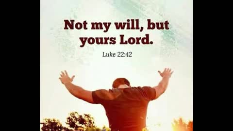 Litany of Resignation to The Will of God