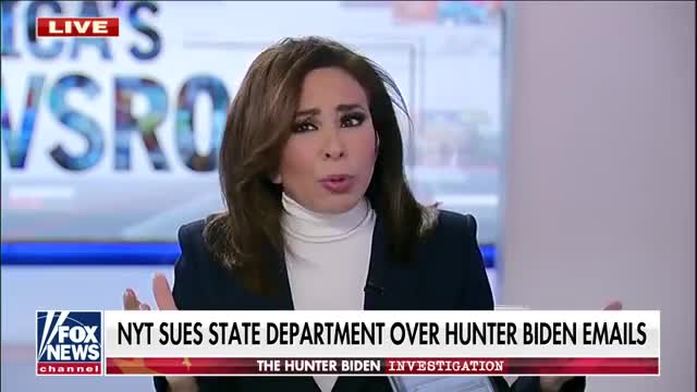 Judge Jeanine: Everything Hunter Biden did is dirty