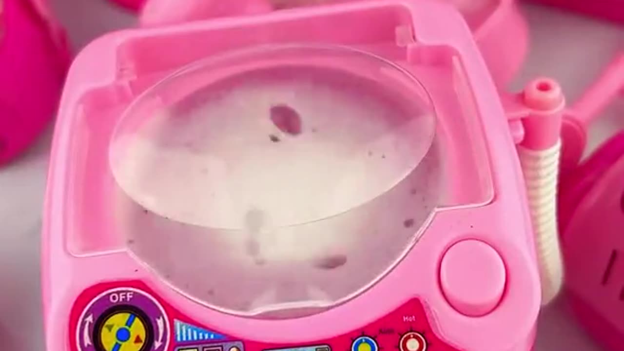 Cute Mini Washing Machine Satisfying Video ASMR!