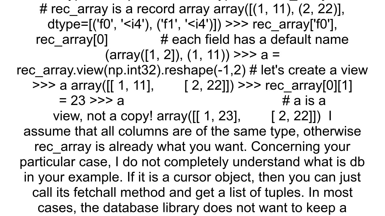 How do you create a multidimensional numpy array from an iterable of tuples