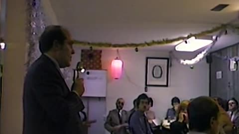 Ernst Zundel's First Christmas Gathering 1982