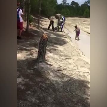 Dirt Biking Mamma Gets TOSSED When Her ATV Leaves Her Upside Down