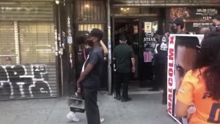 BLM Mob Forces Businesses on NYC Street to Close to Show "Respect" for Malcolm X's Birthday