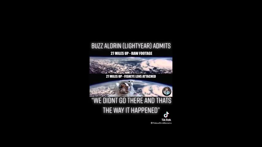 Buzz says we didn't land on the moon