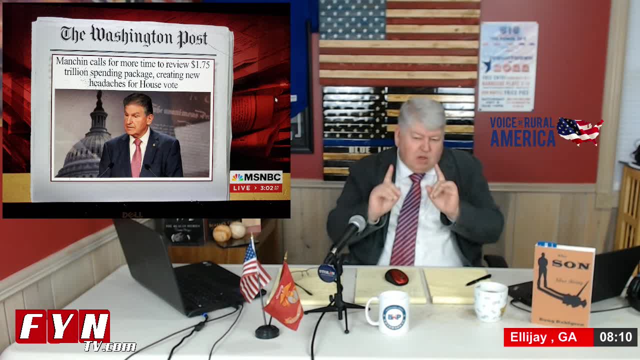 #BKP Talks about Joe Manchin pushing back against his leadership!