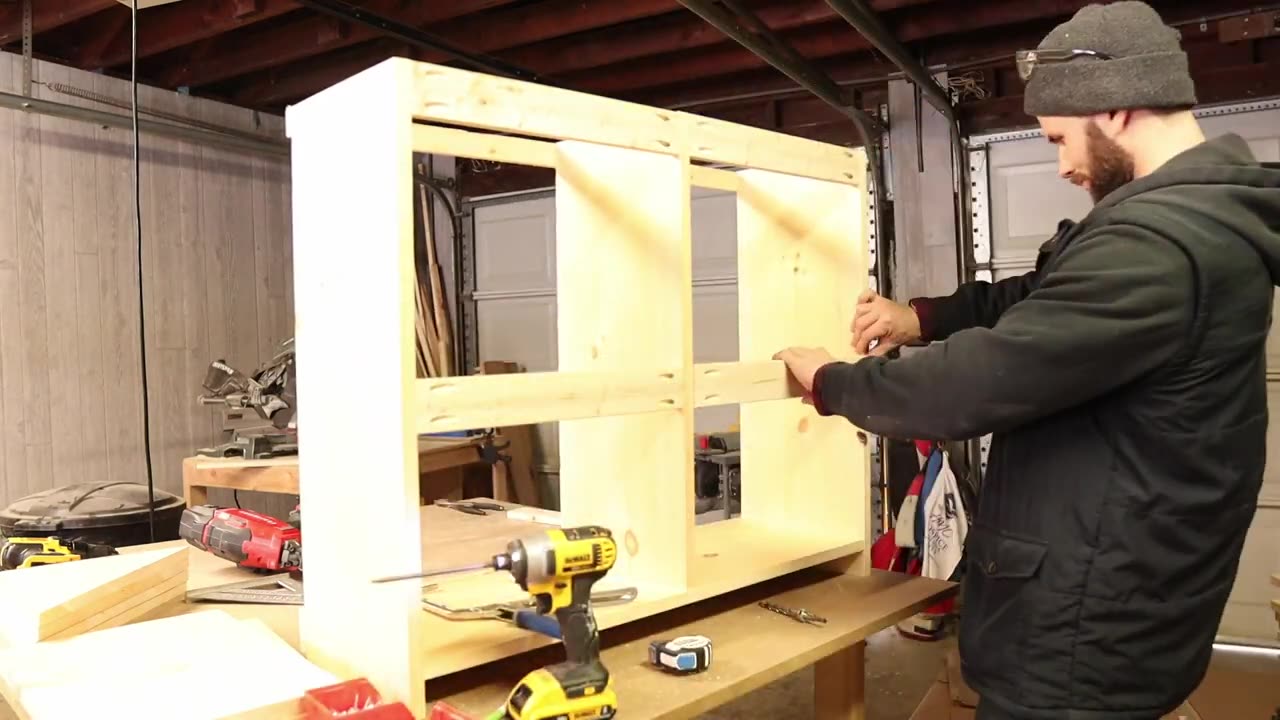 DIY Tilt Out Trash Bin